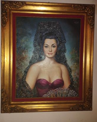 RITRATTO DI DONNA SPAGNOLA