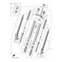 gabel fork forks forcella destra Yamaha r7 2022 20