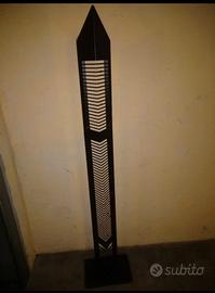 Colonna porta cd nera metallo 