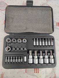 Cassetta Pastorino bussole torx 28pz