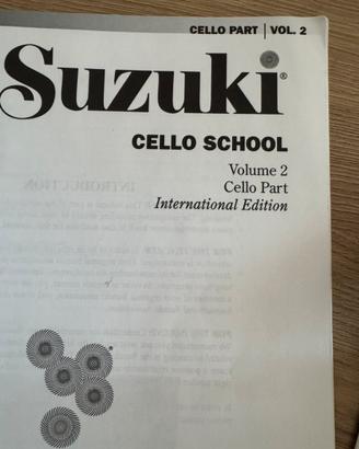 Libro Suzuki vol. 2 violoncello