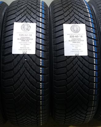 4 GOMME 225 60 18 YOKOHAMA A72746
