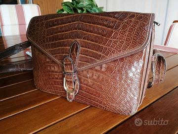 Borsa di hot sale coccodrillo vintage