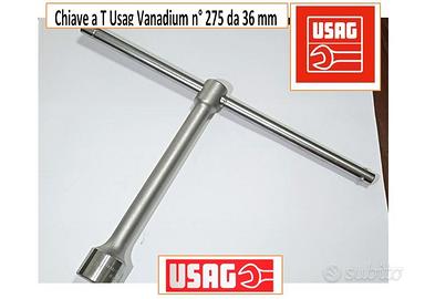 Nuova Chiave a T Usag Vanadium  275  esagonale 36