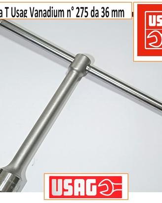 Nuova Chiave a T Usag Vanadium  275  esagonale 36