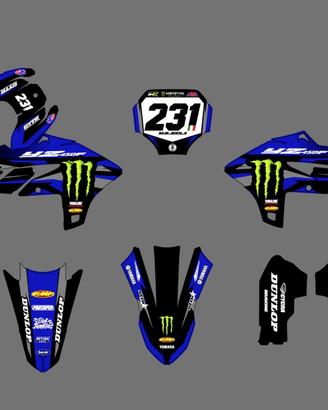 GRAFICA YAMAHA e HONDA PERSONALIZZATA