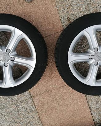 Cerchi audi A4 2 pezzi