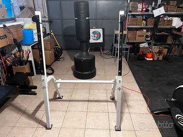 stazione squat Physionics Supporto Bilanciere  Rac
