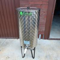 serbatoio acciaio inox 100 litri per alimenti
