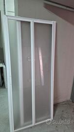 box doccia porta a soffietto 70x90
