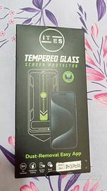ITES tempered glass screen protector iphone 16 pro