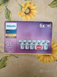 Philips LED, Faretto, 6 pz,