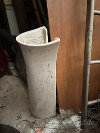 Lavandino bagno piu colonna in ceramica