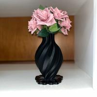Vase decorativo in Stile Spirale - Handmade in 3D