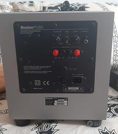 Subwoofer amplificato Boston più quattro satelliti