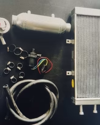 Kit Completo Barrel intercooler aria acqua 