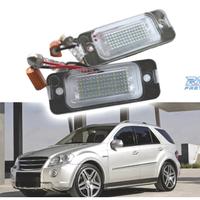 LUCI TARGA A LED PER MERCEDES CLASSE ML W164 2008 