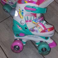 pattini a rotelle per bambina misura 30 33 led