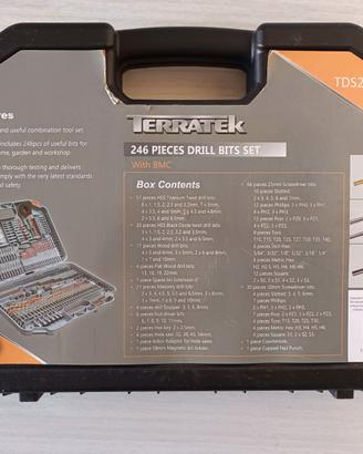 set punte terratek tds246