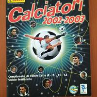 ALBUM CALCIATORI PANINI 2002-03