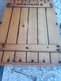 bauletto in legno  vintage perugina
