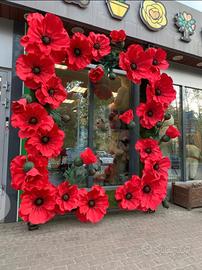 decorazione / allestimento per vitrine e eventi.