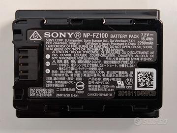 Batteria SONY NP-FZ100 come nuova