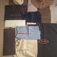 cappelli, buste, shopper bag