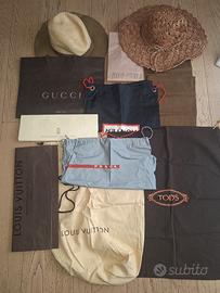 cappelli, buste, shopper bag