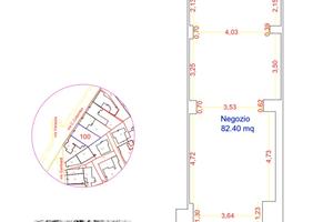 Locale 95 mq con vetrina, centro di Telese Terme