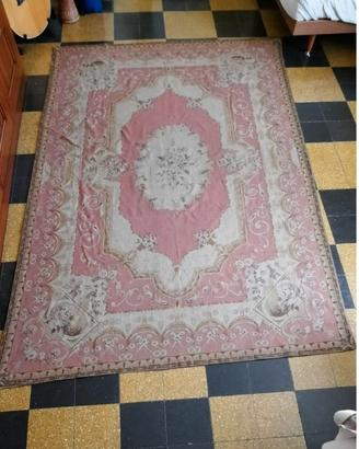 TAPPETO AUBUSSON inizio anno 1900