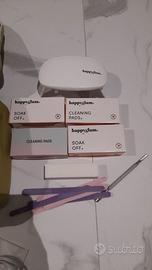 Set mani semipermanente con luce