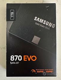 Samsung 870 EVO SSD 1TB - Nuovo e sigillato
