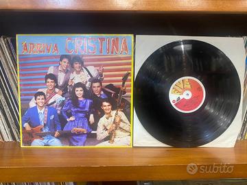 Lp 33 giri Cristina d'avena Arriva cristina