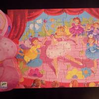 Puzzle ''la ballerina col fiore''