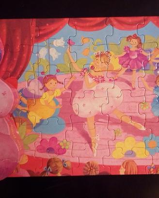 Puzzle ''la ballerina col fiore''