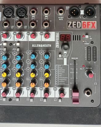 Mixer Allen&Heath Zed6fx