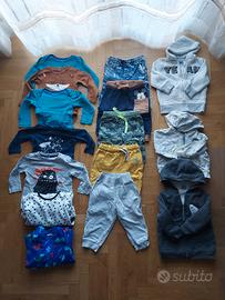 Set  vestiti bambino 9-12 mesi inverno 