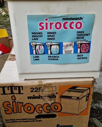 Lavatrice da campeggio ITT SIROCCO