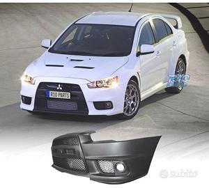 PARAURTI ANTERIORE MITSUBISHI LANCER 09-15 LOOK EV