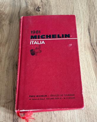 Guida Michelin Italia 1981