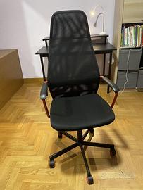 sedia ufficio IKEA rete traspirante regolabile