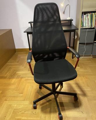 sedia ufficio IKEA rete traspirante regolabile