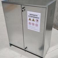 Armadio certificato a norma per fitofarmaci 