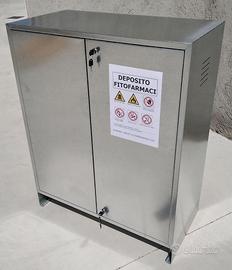 Armadio certificato a norma per fitofarmaci 