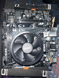 Kit PC Ryzen 5 5500 + ASUS TUF A520M + 16G DDR4