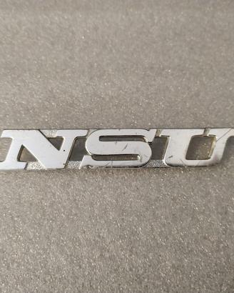 NSU Prinz 4L logo fregio stemma posteriore