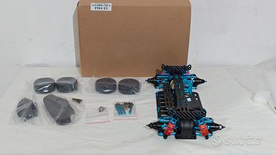Auto elettrica 1:10 telaio TT1 V2 Carbonio Ergal