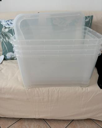 Contenitori per cabina armadio/letto contenitore