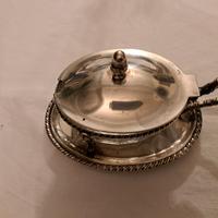 Formaggiera in argento stile San Marco